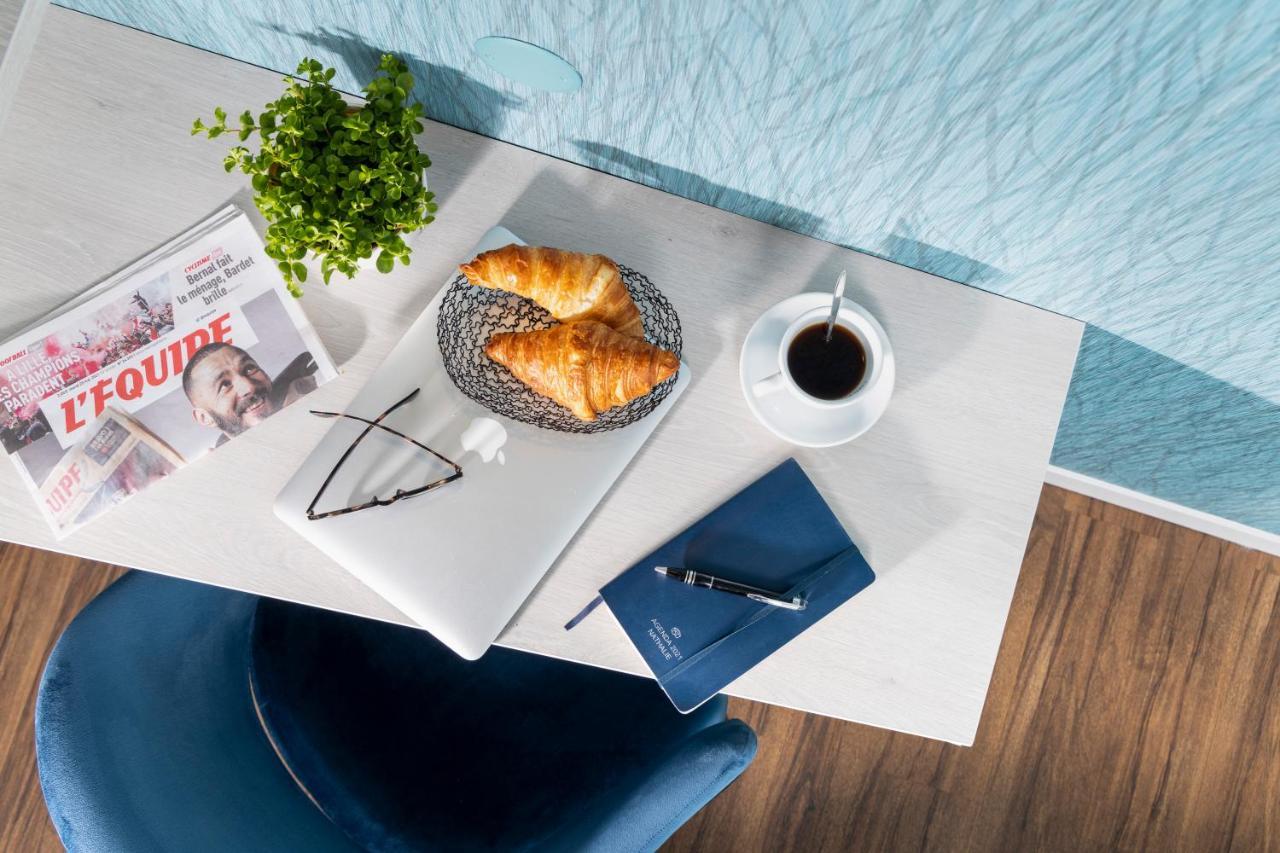 Logis Hotel-Restaurant Le Fontarabie Fontenay-le-Comte Eksteriør bilde