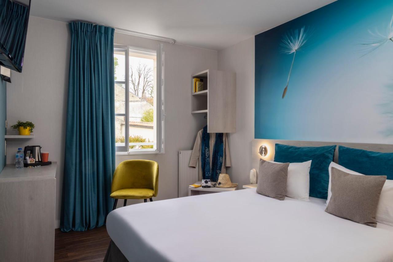 Logis Hotel-Restaurant Le Fontarabie Fontenay-le-Comte Eksteriør bilde