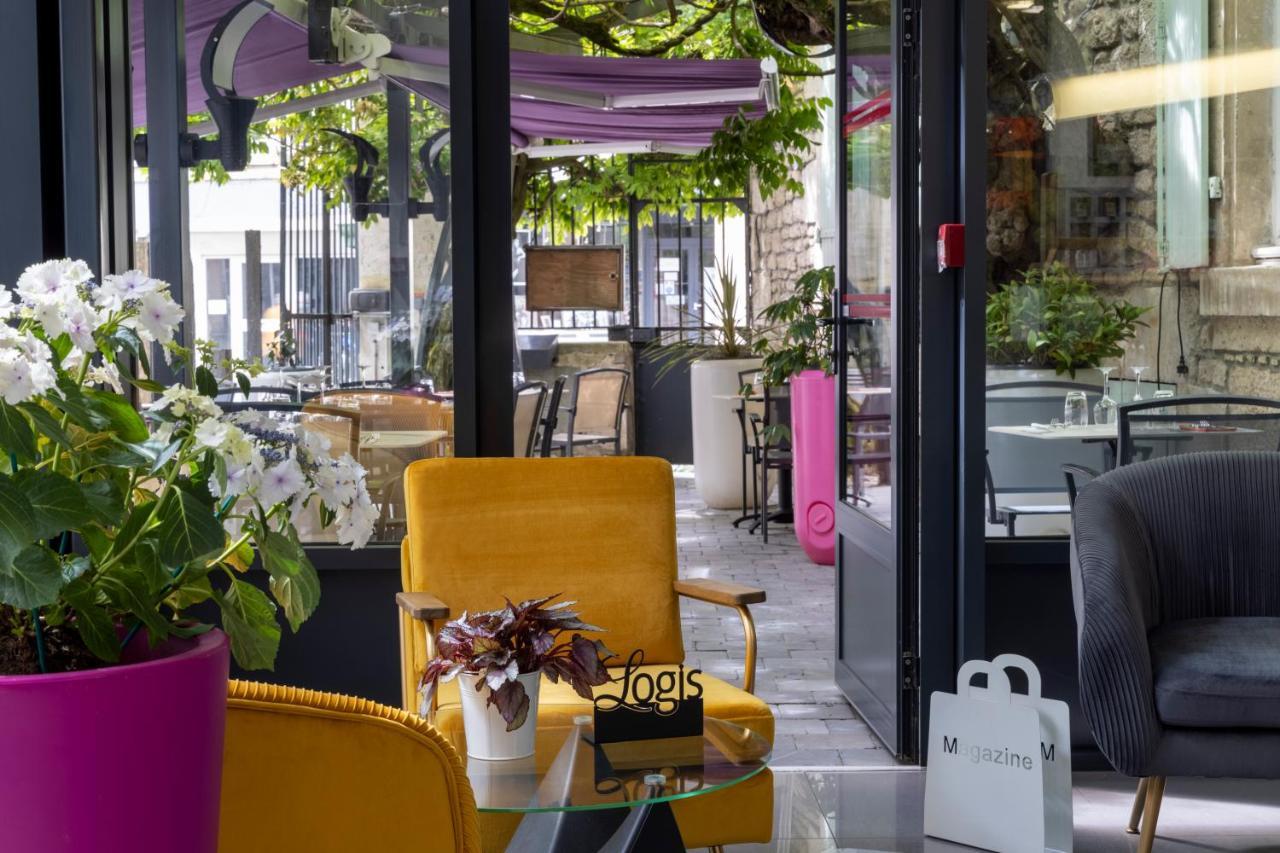 Logis Hotel-Restaurant Le Fontarabie Fontenay-le-Comte Eksteriør bilde